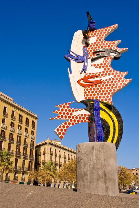 Roy Lichtenstein, The Face of Barcelona