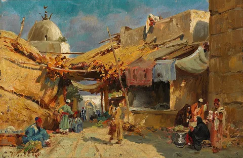 Carl Wuttke, Oriental bazaar