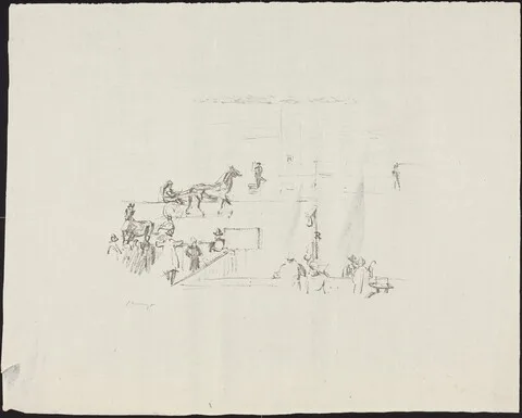 Max Slevogt, Trabrennen V