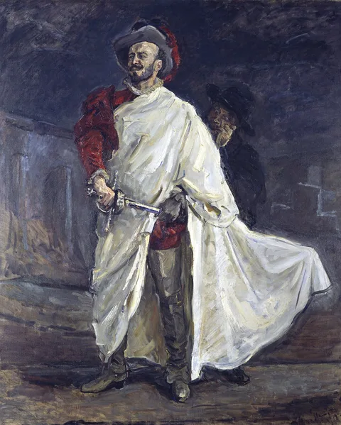 Max Slevogt, The Singer Francisco d'Andrade as Don Giovanni in Mozart's Opera