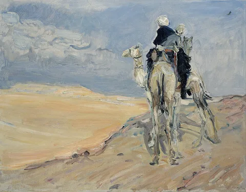 Max Slevogt, Sandstorm in the Libyan Desert