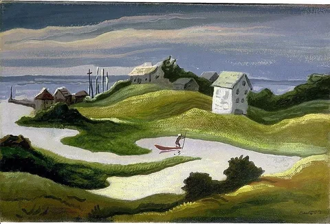 Thomas Hart Benton, Chilmark Landscape