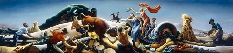 Thomas Hart Benton, Achelous and Hercules