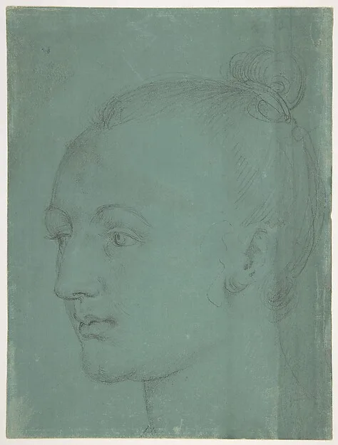 Albrecht Durer, Head of a Young Woman