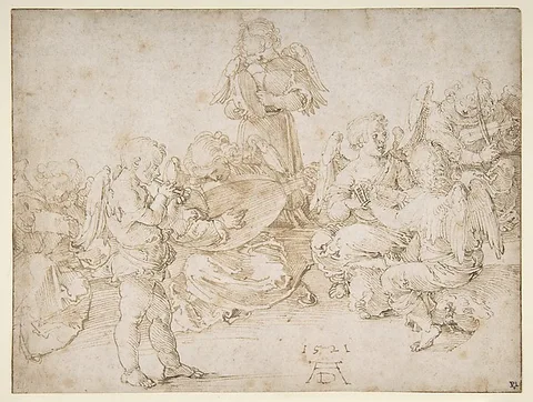 Albrecht Durer, Music-Making Angels