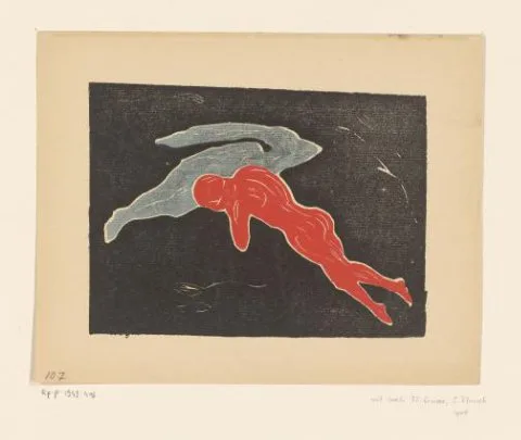 Edvard Munch, Ontmoeting in de ruimte