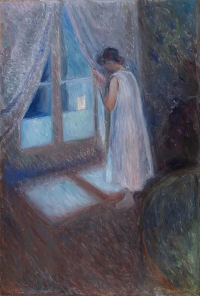 Edvard Munch, The Girl by the Window