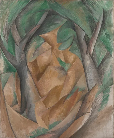 Georges Braque, Trees at l'Estaque