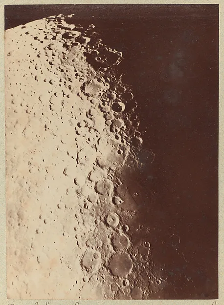 Paul Henry, Lunar Photograph, South Pole