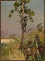 Wojciech Kossak, Reconnaissance on horseback