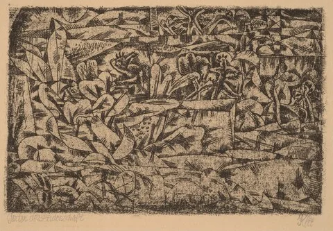 Paul Klee, Garden of Passion (Garten der Leidenschaft)