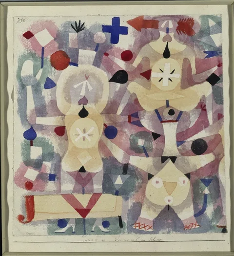Paul Klee, Carnival in the Snow
