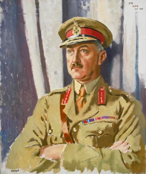 William Orpen, Brigadier General William Thomas Francis Horwood (1868–1943), DSO, Late Provost-Marshal, General Headquarters, British Expeditionary Force