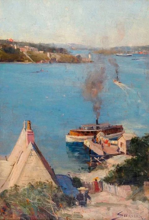 Arthur Streeton, Morning Sketch