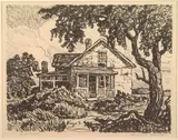 Birger Sandzén, Abandoned Farmhouse