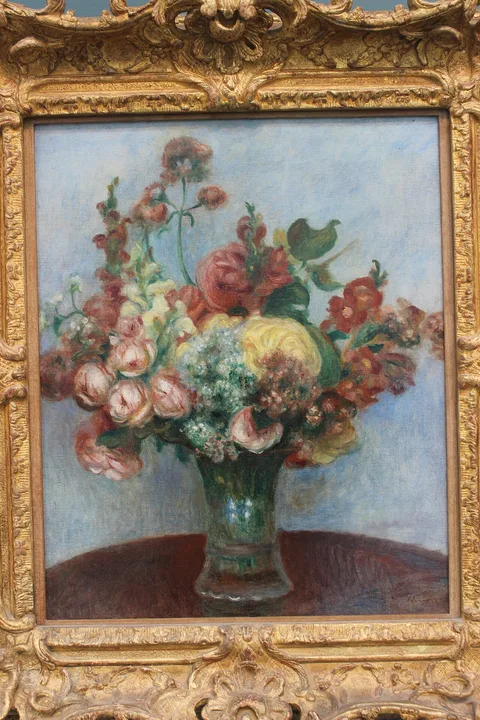 Pierre-Auguste Renoir, Flowers in a vase