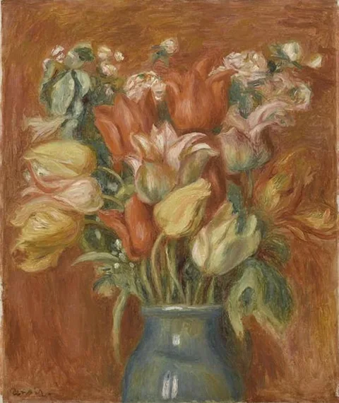 Pierre-Auguste Renoir, Bouquet of tulips
