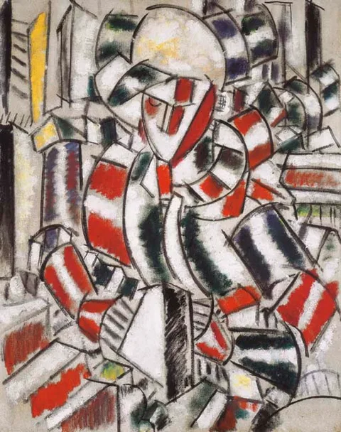 Fernand Léger, The Woman in Red and Green