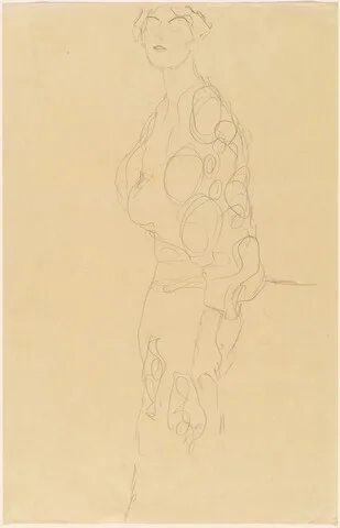 Gustav Klimt, Standing Woman