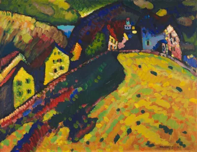 Wassily Kandinsky, Houses at Murnau