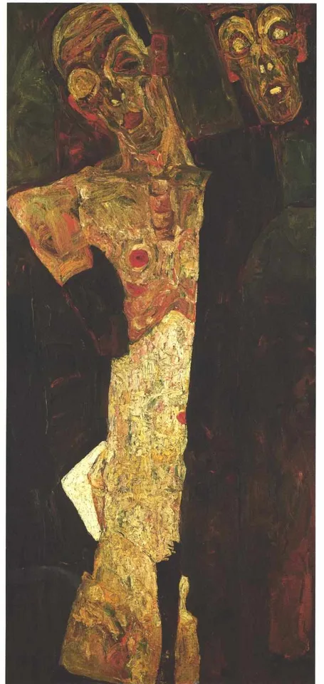 Egon Schiele, Prophets (Double Self-Portrait)