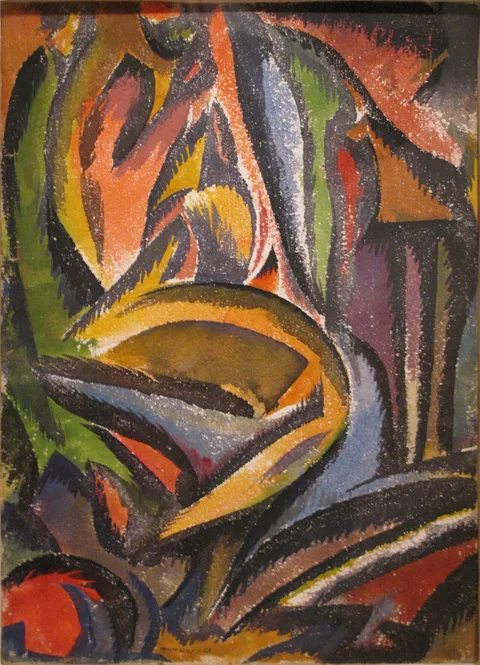 Man Ray, Landscape (Paysage Fauve)
