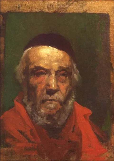 Roman Kochanowski, Portrait of a man in krymka.