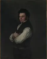 Francisco Goya, Tiburcio Pérez y Cuervo (1785/86–1841), the Architect