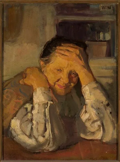 Wojciech Weiss, Portrait of artist’s mother