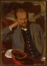 Wojciech Weiss, Portrait of Stanisław Florek, railway official