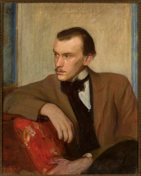 Wojciech Weiss, Portrait of Włodzimierz Perzyński, writer