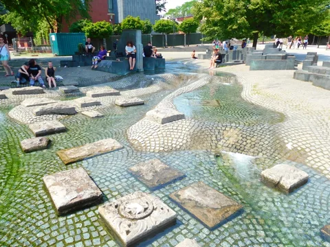 Eduardo Paolozzi, Rhine Garden Sculpture