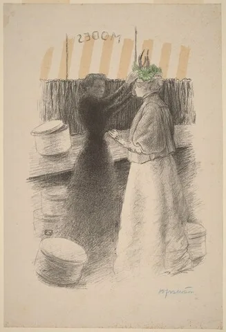 Félix Vallotton, The Green Hat (Le chapeau vert)