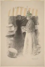 Félix Vallotton, The Green Hat (Le chapeau vert)