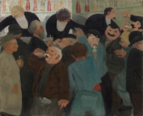 Félix Vallotton, The Bistro