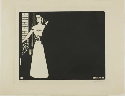 Félix Vallotton, Money, plate five from Intimacies