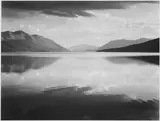 Ansel Adams, Evening, McDonald Lake, Glacier National Park