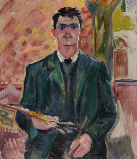 Václav Špála, Self-Portrait
