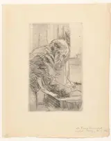 Pierre Bonnard, Portret van de kunstenaar Edouard Vuillard