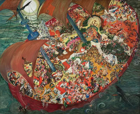 Oskar Laske, The Ship of Fools