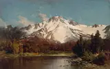 Thomas Hill, Mount Tallac from Lake Tahoe