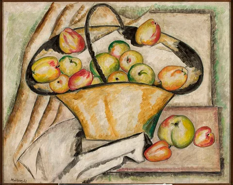Tadeusz Makowski, Basket with apples
