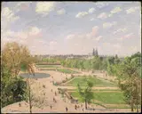 Camille Pissarro, The Garden of the Tuileries on a Spring Morning