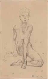 Ferdinand Hodler, Hector Posing Nude