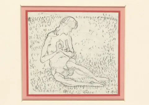 Ferdinand Hodler, Studie voor Die Erwackende (Der Tag)