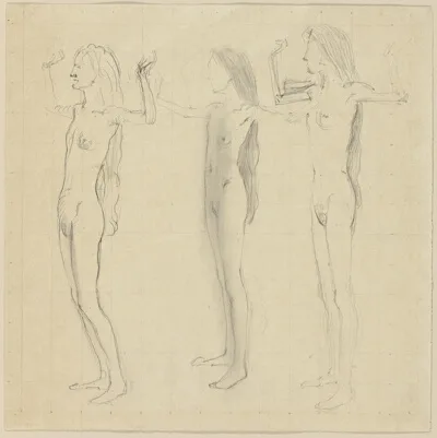 Ferdinand Hodler, Study for Day (Truth)