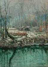 Vaclav Radimsky, Winter in Normandy