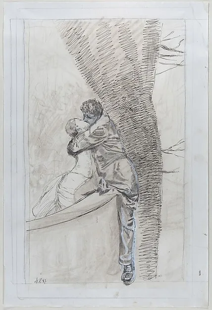 Max Klinger, In the Park, from "A Love (Opus X)"