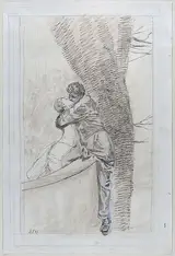 Max Klinger, In the Park, from "A Love (Opus X)"