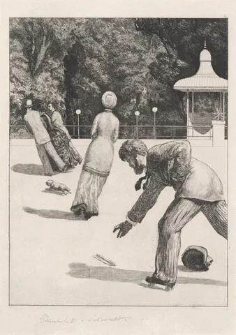 Max Klinger, Action (Handlung)